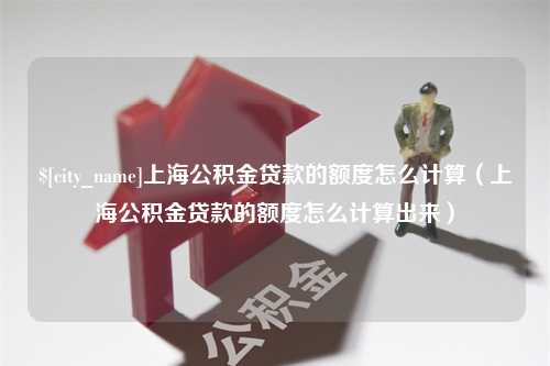 文山上海公积金贷款的额度怎么计算（上海公积金贷款的额度怎么计算出来）